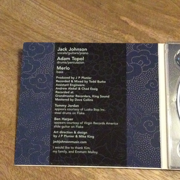 Jack Johnson - Brushfire Fairytales CD - Picture 3 of 5